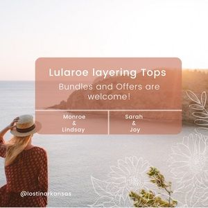 Lularoe kimonos, vests, dusters for sale sz S - XL